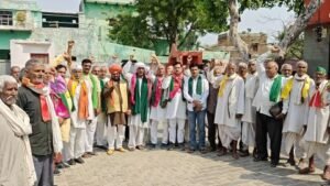 मथुरा 2may25*आज भारतीय किसान यूनियन टिकट की किसानों की समस्याओं को लेकर सभा आयोजित की गई।