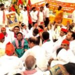 देवरिया1मई2025*राज्यसभा सांसद रामजी लाल सुमन पर हुए हमले के विरोध में एकदिवसीय धरना प्रदर्शन किया