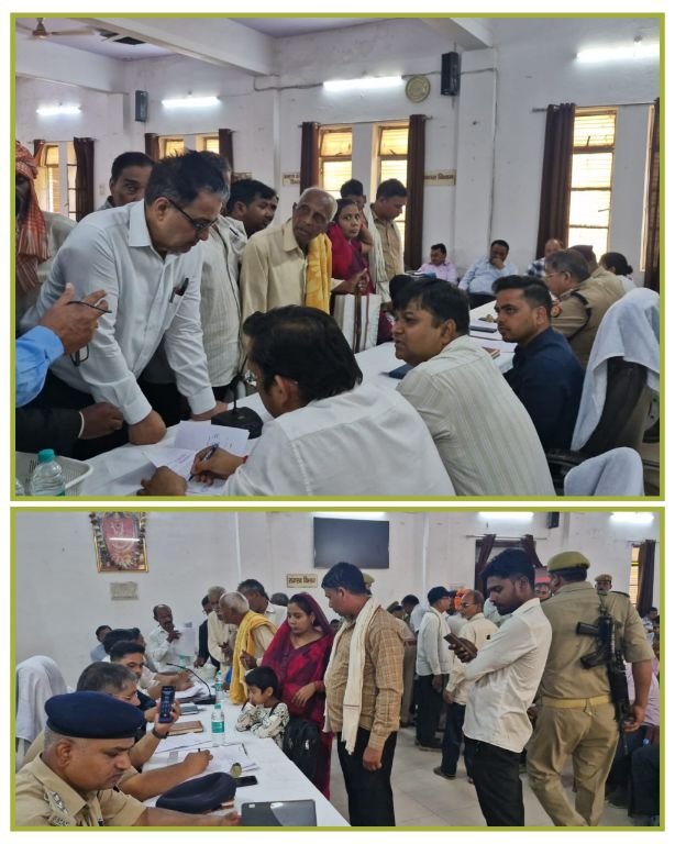 मिर्जापुर: 3 मई 25 *सदर तहसील संपूर्ण समाधान दिवस का आयोजन*