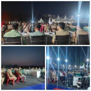 भागलपुर2मई25*खेलो इंडिया यूथ गेम्स 2025 में प्रतिनियुक्ति दंडाधिकारी एवं पुलिस पदाधिकारी को की गई ब्रीफिंग*