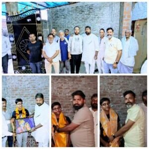 कानपुर नगर05मई25*मेधावी छात्र से मिले बिल्हौर विधायक दी बधाई