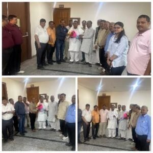 नई दिल्ली06मई25*मान्यता प्राप्त पत्रकार कल्याण समिति को साँसद ने दिया हर सम्भव समस्याओं के निदान का आश्वासन।