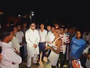 अयोध्या05मई25*पूर्व मंत्री अब्बास अली जैदी रुश्दी मियां ने क्षेत्र के विभिन्न गांव का किया भ्रमण