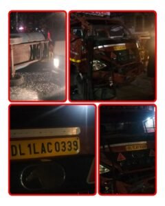 दिल्ली07मई25 भयानक एक्सीडेंट