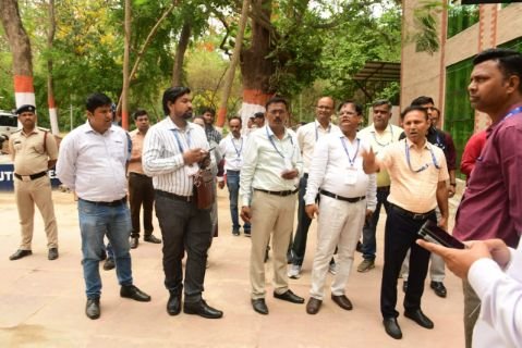 भागलपुर06मई25*जिलाधिकारी ने बैडमिंटन कोर्ट हॉल का किया निरीक्षण* भागलपुर06मई25*जिलाधिकारी ने बैडमिंटन कोर्ट हॉल का किया निरीक्षण*