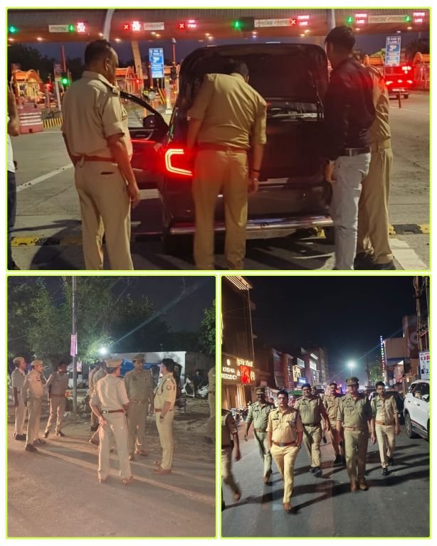 मथुरा 12 मई 25 *पैदल गश्त* मथुरा 12 मई 25 *पैदल गश्त*