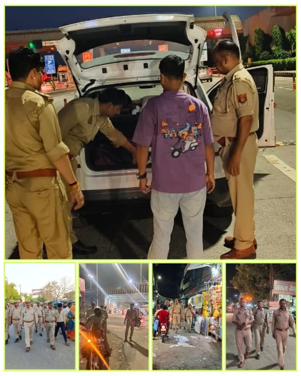 मथुरा 11 मई 25*पैदल गश्त* मथुरा 11 मई 25*पैदल गश्त*
