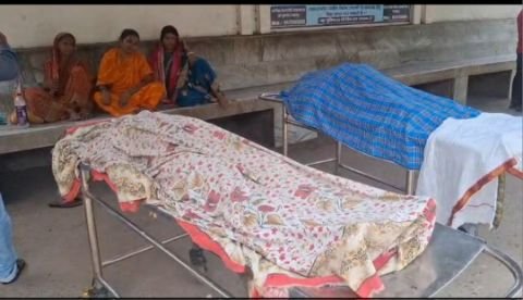 भागलपुर13मई25*ननद की आज आनी थी बारात ,सड़क दुर्घटना में गई भाभी की जान*