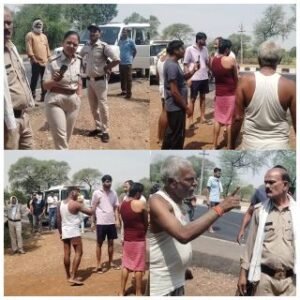 रीवा14मई24* बेखौफ शराब माफिया छापा मार कार्रवाई करने पहुंची आबकारी टीम के साथ शराब माफिया ने अपने गुर्गों के साथ की अभद्रता*