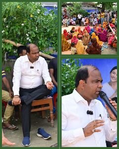 पूर्णिया बिहार 18 मई 25**छातापुर में ठप पड़ा विकास, बदहाल व्यवस्था के खिलाफ उठी जनआवाज़ : वीआईपी नेता संजीव मिश्रा