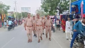 मथुरा 18 मई 25*पैदल गश्त*