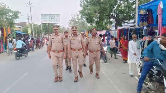 मथुरा 18 मई 25*पैदल गश्त*