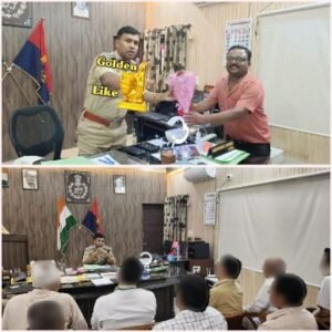 सहारनपुर20मई25*जनसेवा को समर्पित DIG अभिषेक सिंह: नन्ही कलम न्यूज़ की शिष्टाचार भेंट और जनसुनवाई में प्रशंसनीय पहल*