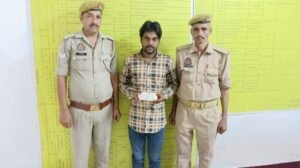 मथुरा 21मई 25*थाना गोवर्धन पुलिस द्वारा एक नफर अभियुक्त को अवैध ड्रग्स के साथ किया गिरफ्तार*