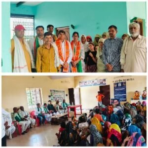 मथुरा24मई25*मांट व फरह ब्लॉक में संगठन बिस्तार की भाकियू टिकैत महिला बिंग ने की बैठक*