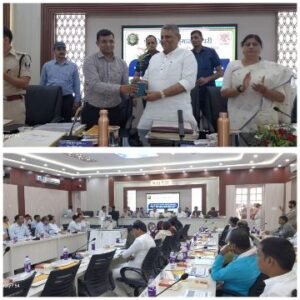 पूर्णिया बिहार 24 मई 25*  मंत्री जल संसाधन संभावित बाढ़ _सुखाड की पूर्व तैयारीयों के पेशे नज़र विभागीय अधिकारी के साथ समीक्षात्मक बैठक की