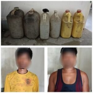 पूर्णिया बिहार25मई25* 25 मई को कसबा थाना के द्वारा दो शराब तस्कर को किया गया गिरफ्तार। 40 लीटर देशी शराब भी बरामद