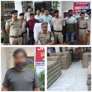 पूर्णिया बिहार 26 मई 25* 5733.36 लीटर विदेशी शराब के साथ एक शराब तस्कर गिरफ्तार।