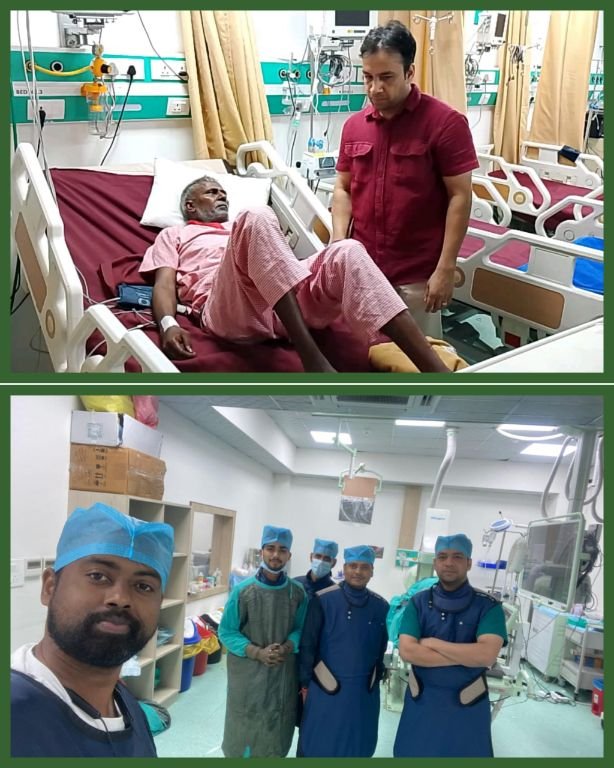 माथुरा 27 मई 2025 डॉक्टर अभिषेक वर्मा डीएम कार्डियॉयोलॉजिस्ट 65 वर्ष आसाराम की बचाई जान