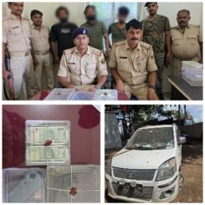 पूर्णिया बिहार 28 मई 25* वाहन जांच के क्रम में ,3,47,500 रुपया के साथ तीन अभियुक्त गिरफ्तार।