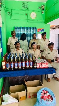 पूर्णिया बिहार 29 मई ‌ 25*डगरूआ थाना के द्वारा 65.340 लीटर विदेशी शराब के साथ एक शराब तस्कर गिरफ्तार