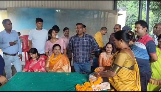 भागलपुर30मई25*भागलपुर में रेलवे स्टेशन परिसर में आज वह विदाई समारोह भागलपुर30मई25*भागलपुर में रेलवे स्टेशन परिसर में आज वह विदाई समारोह