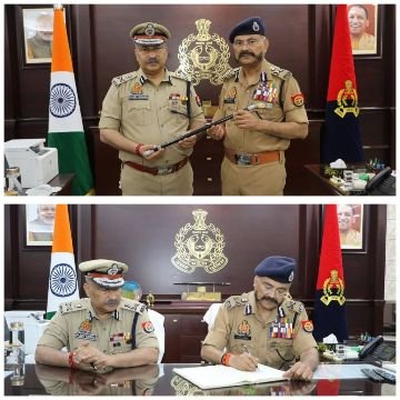 लखनऊ31मई2025*उत्तर प्रदेश में कार्यवाहक DGP का रिकॉर्ड...