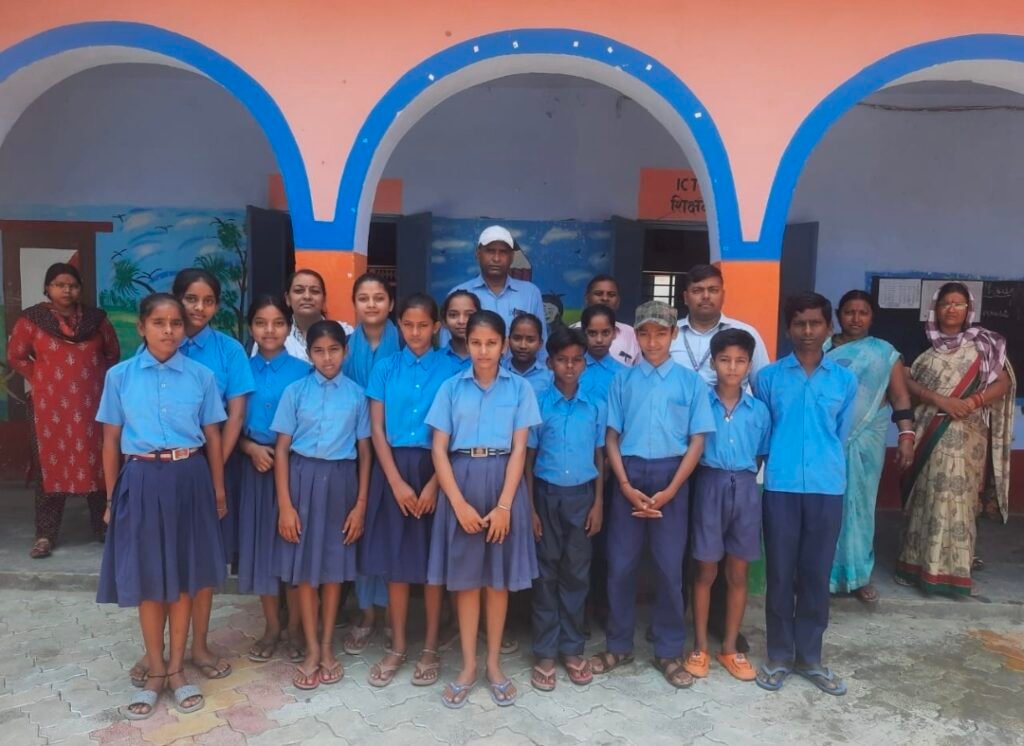 भागलपुर बिहार 10 मई 25*मध्य विद्यालय भवानीपुर रंगरा चौक भागलपुर में बाल संसद का हुआ गठन*