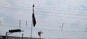 भागलपुर05जून25* रेलवे स्टेशन पर तिरंगा झंडा का हो रहा है अपमान