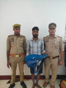 मथुरा 6 जून 25*थाना गोवर्धन पुलिस द्वारा एक अभियुक्त को अवैध 01 किलो 200 ग्राम गांजा सहित किया गिरफ्तार ।*