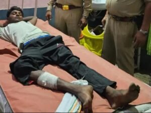 शामली16जून25*मुठभेड़ में मासूम से दुष्कर्म की कोशिश करने वाला गिरफ्तार*