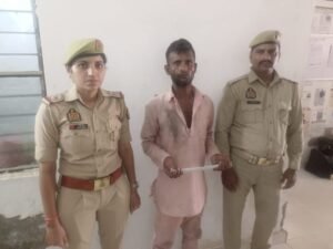 मथुरा 23 जून 25*थाना वृन्दावन पुलिस द्वारा अभियुक्त को 01 अदद चाकू नाजायज के साथ किया गिरफ्तार*