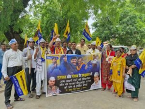 मिर्जापुर: 24जून 25 *आम आदमी पार्टी के कार्यकर्ताओं ने मनाया विजय उत्सव*