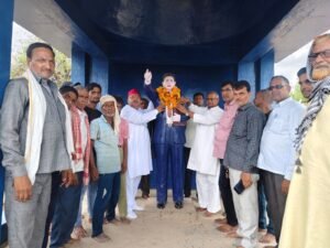 जालौन 30जून25गरौठा भोगनीपुर के माननीय सांसद आदरणीय श्री नारायण दास अहिरवार जी भोगनीपुर के