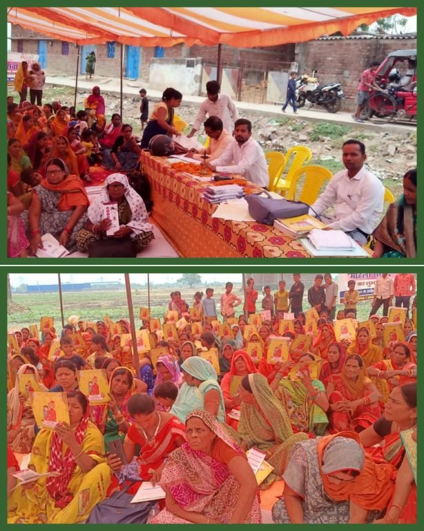 *रोहतास04जून25* जिला अंतर्गत अगरेर थाना के डिलियां ग्राम में जीविका द्वारा आयोजित महिला संवाद कार्यक्रम