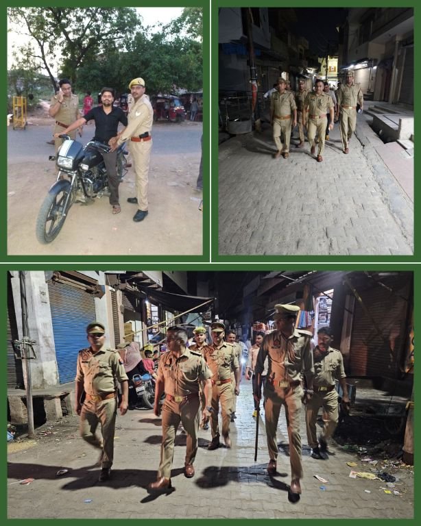 मथुरा 6 जून 25*मथुरा जनपद के अधिकारीयो द्वारा अपने-अपने क्षेत्र में पैदल गश्त* मथुरा 6 जून 25*मथुरा जनपद के अधिकारीयो द्वारा अपने-अपने क्षेत्र में पैदल गश्त*