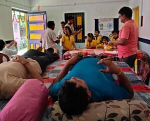 पूर्णिया बिहार 8 जून 25*रक्तदान शिविर का आयोजन ,उद्घाटन मुख्य अतिथि राणा प्रताप सिंह एवं अन्य बुद्धिजीवी लोगों द्वारा किया गया