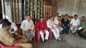 अयोध्या8जून25*संविधान बचाओ सम्मेलन की तैयारी में जुटे कांग्रेसी