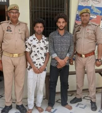 मथुरा 9 जून 25* ईट पत्थर फेंक हमला कर लूट की घटना कारित करने वाले 02 अभियुक्तगण को किया गिरफ्तार