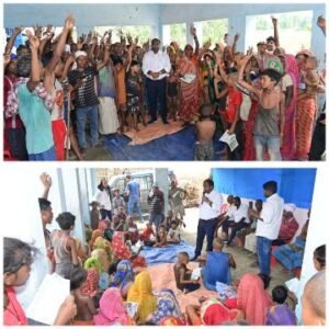 पूर्णिया बिहार 11जून 25*वीआईपी नेता संजीव मिश्रा ने घीवहा पंचायत में चलाया जनसंपर्क अभियान, कहा