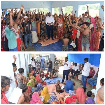 पूर्णिया बिहार 11जून 25*वीआईपी नेता संजीव मिश्रा ने घीवहा पंचायत में चलाया जनसंपर्क अभियान, कहा