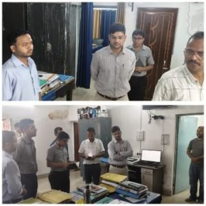 पूर्णिया बिहार 11 जून 25*जिला पदाधिकारी आपातकालीन संचालन केंद्र का औचक निरीक्षण किया
