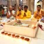 वाराणसी12जून25*काशी विश्वनाथ मंदिर परिसर में नवग्रह मंडप में आयोजित हुआ शांति पाठ* —