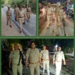 मथुरा 12 जून 25 *जनपद के समस्त अधिकारी गण द्वारा अपने-अपने क्षेत्र में पैदलगश्त*