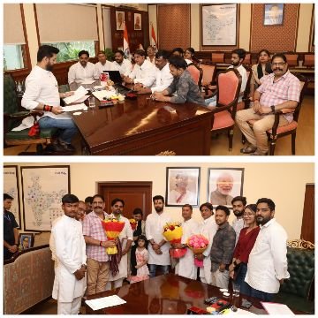 भदोही13जून25*लोक जनशक्ति पार्टी के राष्ट्रीय अध्यक्ष केंद्रीय मंत्री माननीय चिराग पासवान जी पहुँचे ज्ञानपुर।