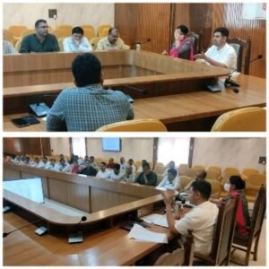 हरदोई17जून25*जिलाधिकारी की अध्यक्षता में हुई ग्राम्य विकास व पंचायती राज विभाग की बैठक