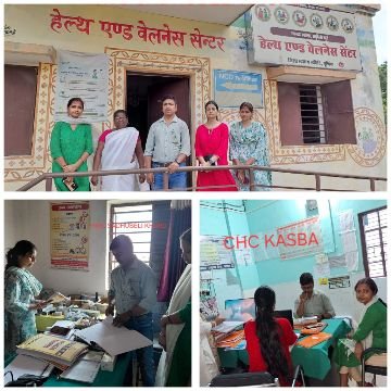 पूर्णिया बिहार19जून25* HWC sarochiya एवं sadhubeli khurd का संयुक्त रूप से निरीक्षण किया !