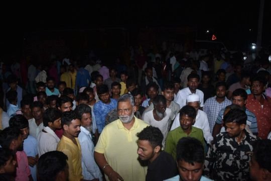 पूर्णिया22जून25*पूर्णिया में पुलिसिया तानाशाही के खिलाफ गरजे सांसद पप्पू यादव