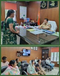 कन्नौज23जून25* पुलिस कार्यालय में जनसुनवाई