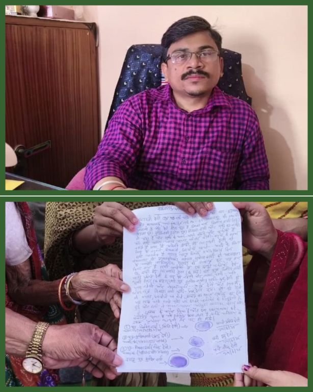 भागलपुर24जून25एक बुजुर्ग माँ को जीने खाने रहने का अधिकार मिला मानवाधिकार के सहयोग से